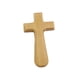 thumbnail image 4 of Escultura de estatua de cruz, letrero de pared para el escritorio del hogar, decoración de cruz de madera, adorno de Jesús para Amarillo claro, 4 of 9