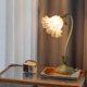 thumbnail image 5 of Retro Flower Lily Table Lamp Creatives Table Lamp,US Plug green, 5 of 5