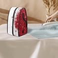 thumbnail image 3 of HELLHERO Winter Snowflakes Fall Travel Iron Storage Bag Polyester Dustproof Universal for Most Irons Home Textile Storage, Case Only, 3 of 6