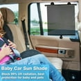 thumbnail image 3 of Homeya Baby Car Window Sun Shades Adjustable Roller Shield , 2 Pack, For Kids Pets, 3 of 9
