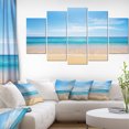 thumbnail image 1 of Design Art - Wide Blue Sky Over Beach, 1 of 3