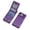 Purple, variant on ELEHOLD Magnetic Button Closure Credit Card Holder Slots Stand Function Wallet Shock-Absorbent Shockproof Phone Case for iPhone 17e &  iPhone 16e,Green