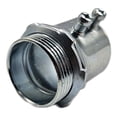 thumbnail image 3 of 10 Pzs Conector Para Tubo EMT Acero Galvanizado 1 1/4 Pulg plateado 1 1/4 pulgadas, 3 of 7