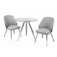 thumbnail image 2 of Oliver 3-Piece Dining Set, Grey, 2 of 2