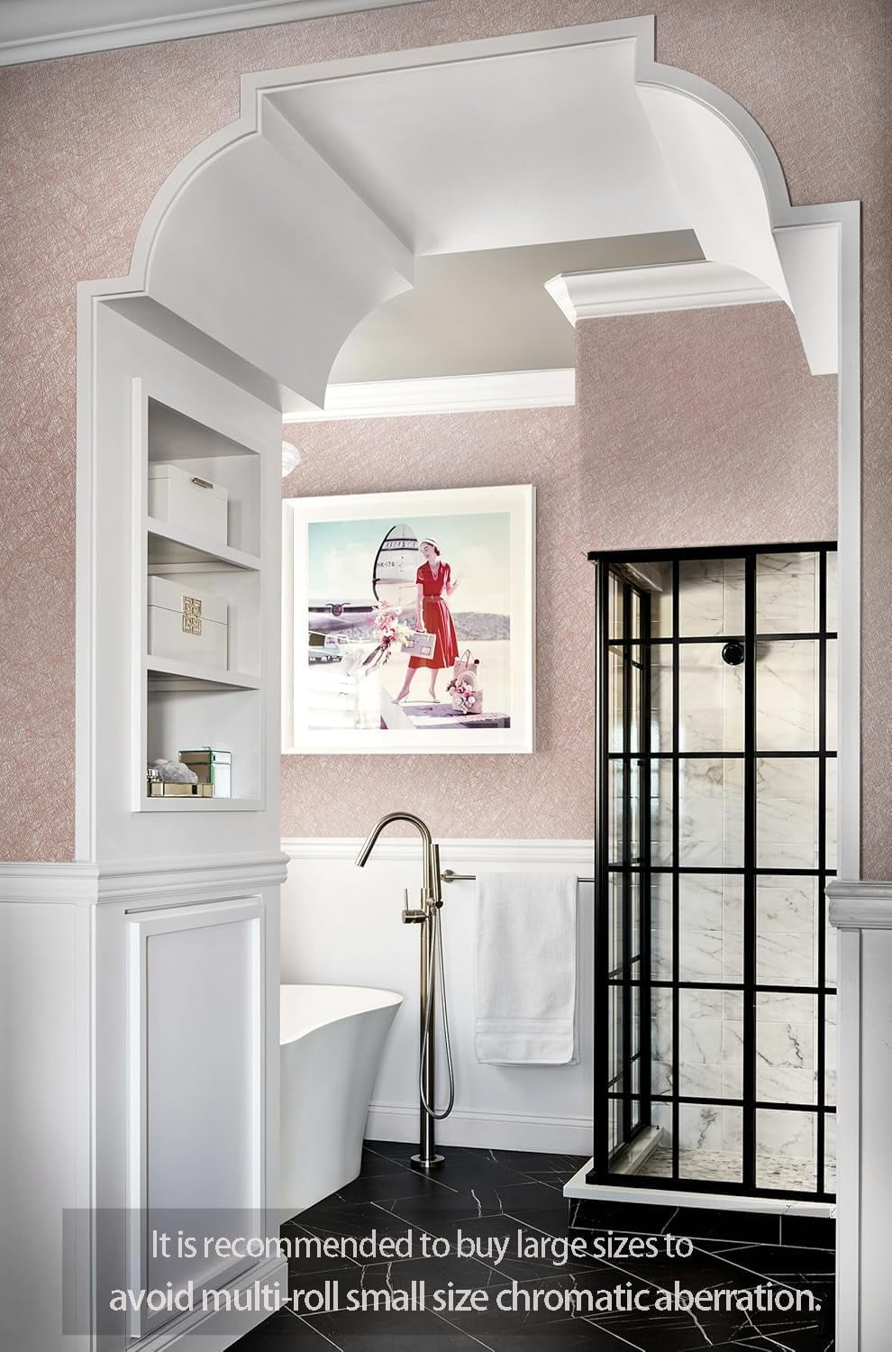 Pink Silk Peel and Stick Wallpaper Textured Contact Paper Self Adhesive Removable Thicken Wall Paper for Bedroom Walls Cabinet Decoration Vinyl Rolls 17.3"X118"