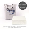 thumbnail image 7 of 100% Pure Linen Duvet Cover with Button Closure and Corner Ties Soft & Breathable - Cream King/Cal King, 7 of 7