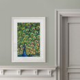 thumbnail image 4 of Wexford Home Lavish Peacock I-Framed Print - White - 22X30, 4 of 4