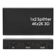 thumbnail image 5 of Convertidor 1x2 de alta definición, 1 entrada y 2 salidas, 100-240 V, enchufe estadounidense, para divisor HDMI 24K de doble pantalla sin interrupciones, 5 of 8
