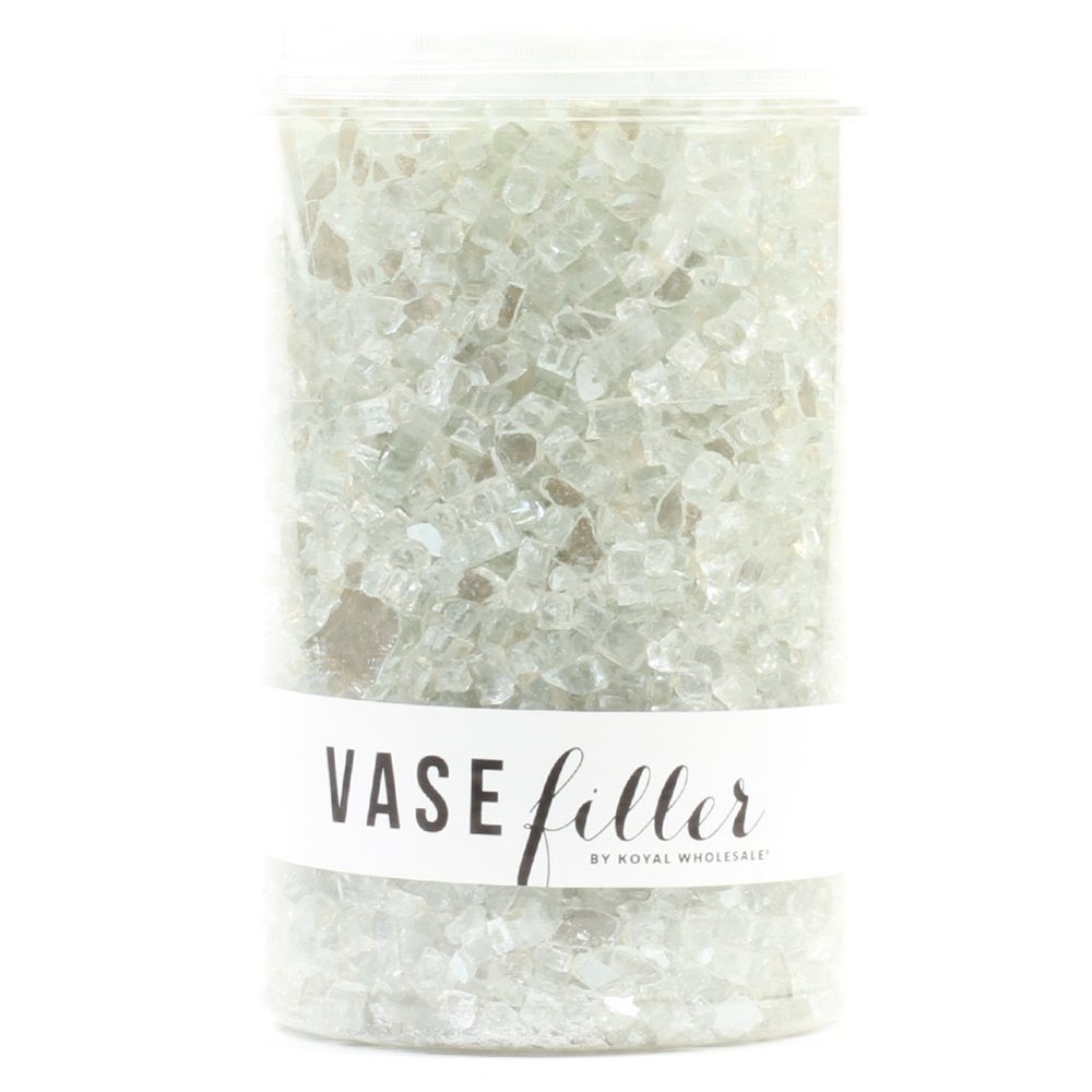 DIY Wedding Koyal Wholesale 3Pound Mirror Glass Vase Filler, Crystal