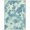 Blue, Pattern 2, variant on ODIKA Starfish Ocean Nautical Seashell Border Bathroom Coral Reef Wave for Home Office, Gaming Room, Under Desk, Non-Slip Chair-Friendly
