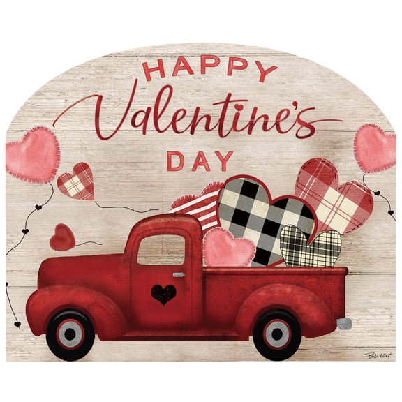 Briarwood Lane Art Sign 8.25x10.25 Valentine's Love Pickup For Valentine's Art Sign