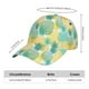 thumbnail image 2 of Fotbe Pineapples1 Gorro Clásico de Béisbol, Gorra Ajustable con Broche Snapback, Gorro de Exterior de Algodón Suave, 2 of 6