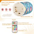 thumbnail image 5 of Yayeee Flameless Candles with Remote Flickering Battery Operated Multi Color Changing, Easter Bunny Pattern, 5 of 7