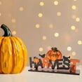 thumbnail image 2 of Happy Halloween Wooden Centerpiece Signs Halloween Table Decorations with Skull Pumpkin Decor Halloween Decorations for Home Classroom Kitchen, 2 of 7
