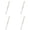 Light Green*4, variant on Sewer Drain Brush, 13.4 Inch Long Handle Drain Clog Remover, Heavy Duty Flexible Bendable Cleaning Brush for Bathroom, Kitchen, Deep Narrow Cleaning Scrub Tool for Toilet, Tub, Sink,Light Green