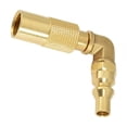 thumbnail image 1 of Yingyy 1/4' RV Quick Connect Adapter Conversion Material]:Propane Elbow Adapter Elbow Fitting Adapter Elbow Fitting, 1 of 6