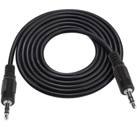 Yustda BLK 3.5mm 1/8" Audio Cable Lead Car AUX-in Cord for Monster DNA On-Ear Headphone