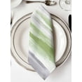 thumbnail image 2 of Cloth Napkins 1 Piece - 20x20 Inches, Sage Green Gray Washable Reusable Table Napkins, Neutral Abstract White Ombre Texture Soft & Absortbent Dining Napkin for Party Wedding Hotel Restaurant, 2 of 8