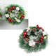 thumbnail image 4 of Christmas Cotton Pinecone Wreath, Multi Purpose Recyclable Hand Made Artificial Christmas Wreath  For New Year ANGGREK Artificial Christmas Wreath, 4 of 8