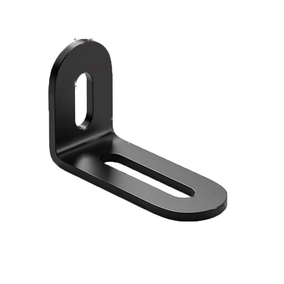 Long-Hole Stainless Steel Angle Bracket Type 90-Degree Right-Angle Fixator Adjustable Connector Triangular Support Structure With 32*50*20/6Mm Holes Screwless Design For