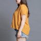 thumbnail image 5 of Mujeres s grandes Henley Polka Dot Túnica con cuello en Blusa casual de manga corta Camisas L Soledad Camiseta de talla grande para mujer, 5 of 10