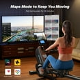 thumbnail image 3 of MERACH Rowing Machines for Home, Quiet Row Machine with 51.2" Extended Rail, 16-Level Powerful Magnetic Rower and 350 LBS Weight Capacity, 3 of 12