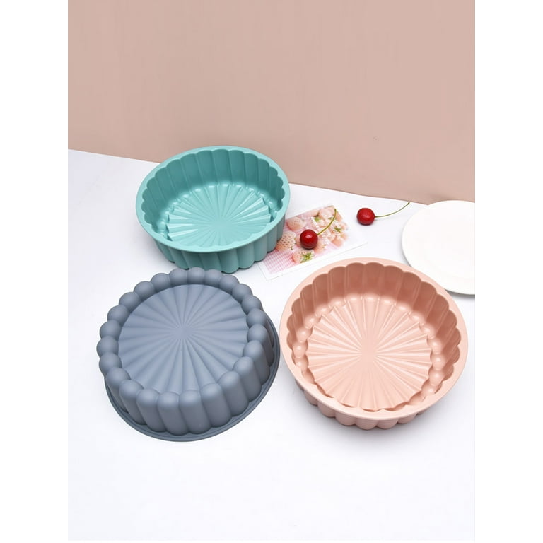 Silicone Charlotte Cake Pan Reusable Round Baking Molds For - Temu