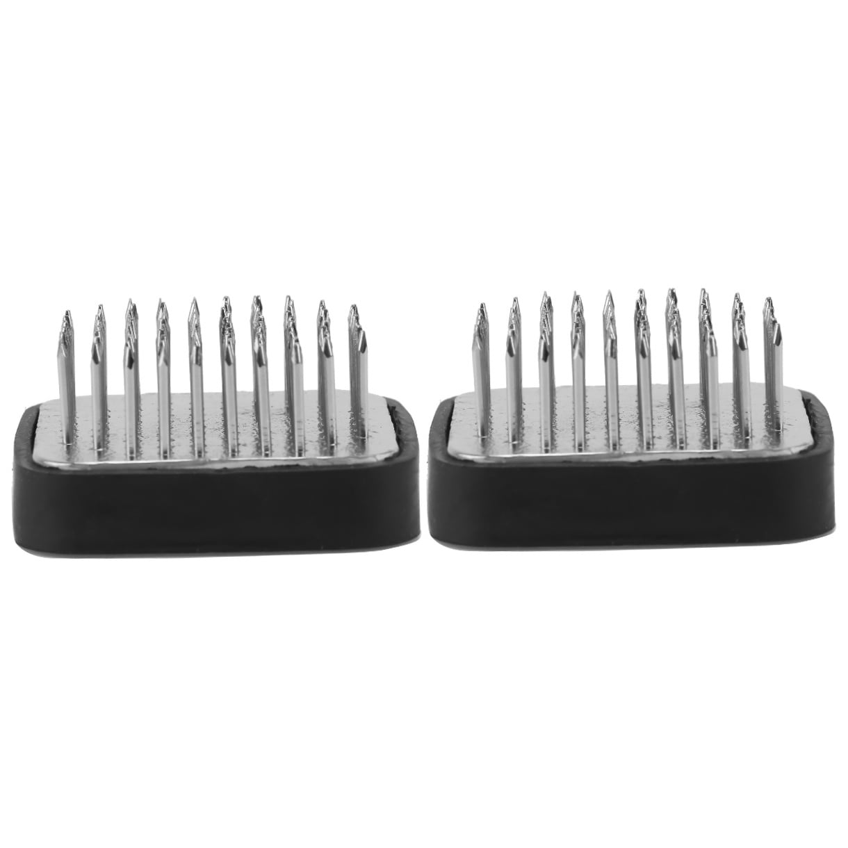 WORGEOUS 2 pcs  Flower Arrangement Needle Base Creative Flower Fixing Holder for Home