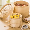 thumbnail image 6 of Zehuanyu  Tamales Bamboo Steamer for Dumplings Household Fish, 6 of 8