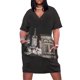 thumbnail image 1 of Vestido holgado de la Iglesia antigua en Moscú para mujer con bolsillo vestido de noche vestidos de cumpleaños, 1 of 7