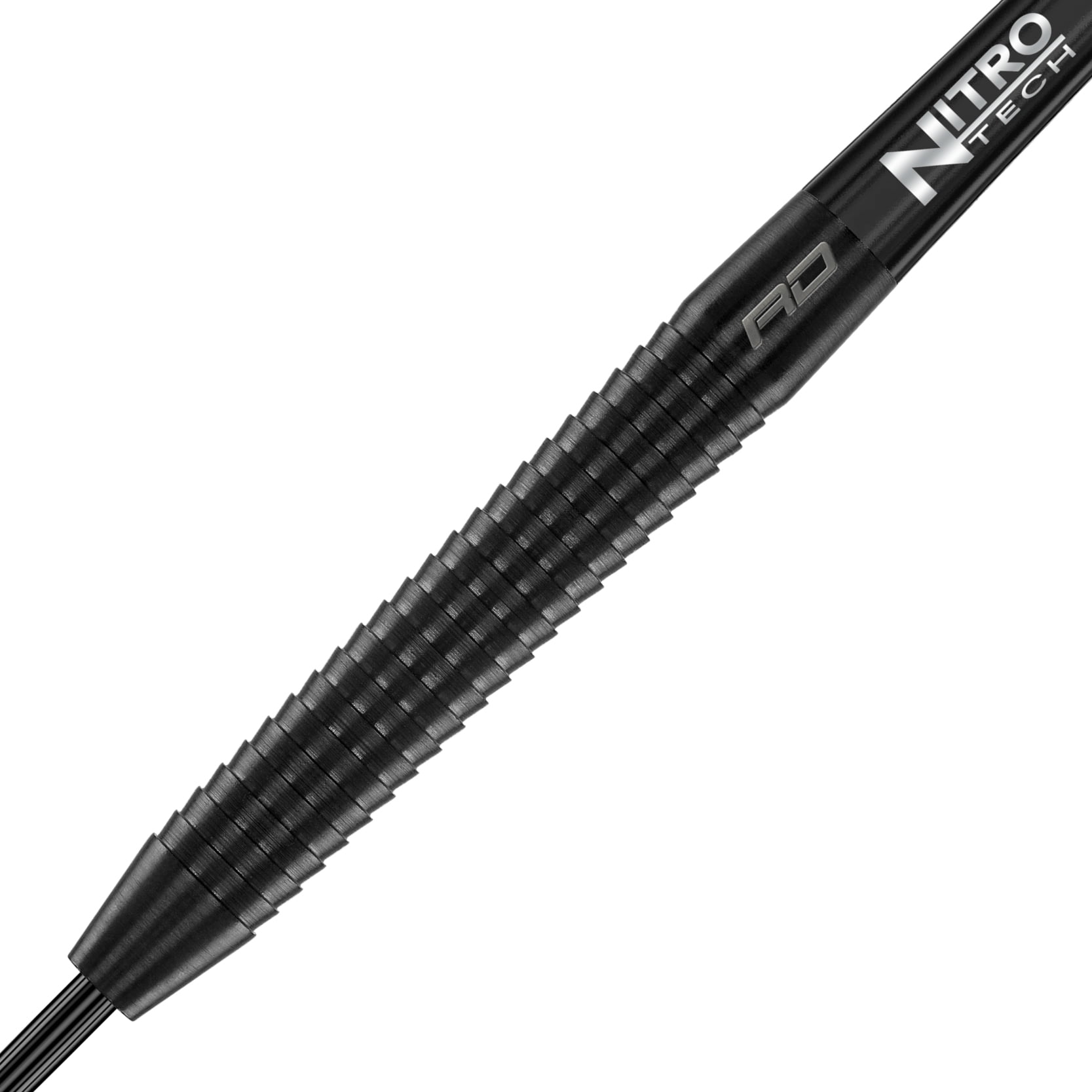 RED DRAGON - Razor Edge Black 24g Tungsten Darts with Flights and Stems