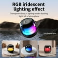 thumbnail image 4 of 2.36" Gyroscopic Bluetooth Speaker - RGB Music Sync Bass, 10m Range & 1000mAh Battery, 4 of 6