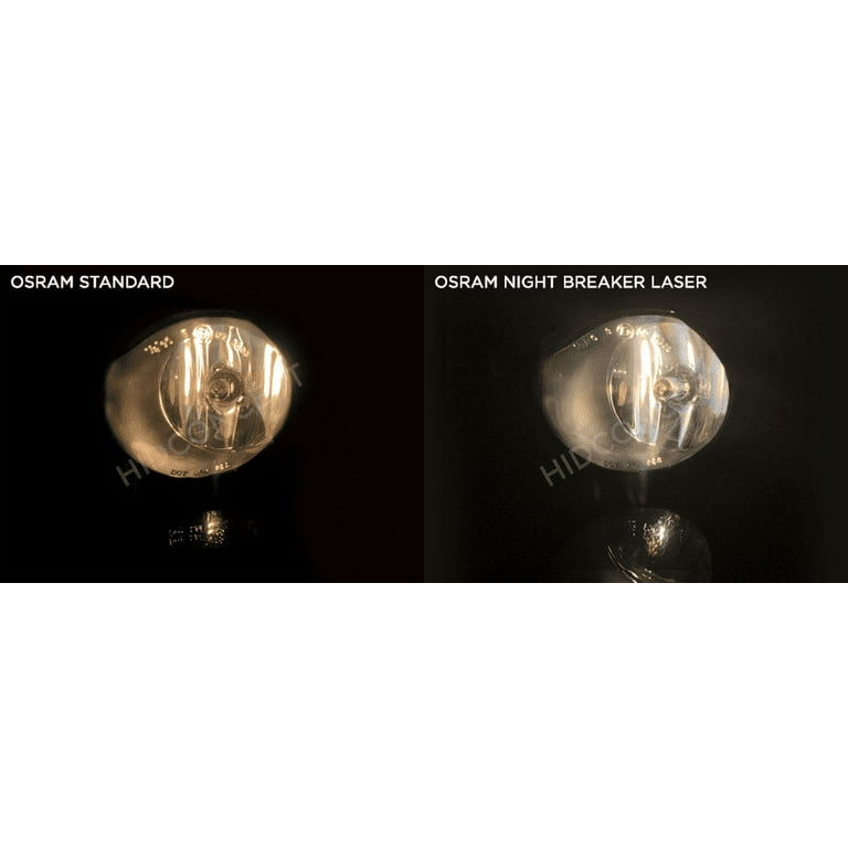 Halogen Osram Night Breaker Laser Vs Cheap OEM H7 Bulb – Degradation Test  72H 