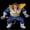 Vegeta Great Ape, variant on NOBRAND Dragon Ball Golden Great Ape King Kong Gorilla Godzilla Vinyl Figurine