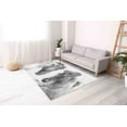 thumbnail image 4 of Two Horses Rug Car Mat Rugs, Pattern Rug, Trendy Rug, Animal Rug, Non Slip Rug, Two Horses Rug, Saloon Rug, Home Decor Rug, Black White Rug, 2.6'x4' - 80x120 cm, 4 of 8