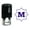 Violet, variant on Printtoo Octagon Celtic Swirl Frame Alphabet M Monogram Self Inking Rubber Stamp Office Stationary