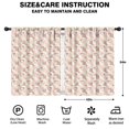 thumbnail image 2 of Blackout Kids Curtains,Pink Checkered Cow Pattern Childrens Insulated Curtains Set Of 2,Bedroom Essentials,Toddler Room Decor 42x54in(106x137cm), 2 of 5