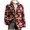 Red, variant on Birdeem Men's Party Coat, Corduroy Print Ceremonial Dress Coat, Pocket Button Design
