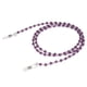 thumbnail image 2 of Qarigey Gafas de moda con perlas de imitación, cadena para el cuello, gafas de sol con cordón, accesorios para montura de gafas de lectura Cadenas y cordones para anteojos Violeta, 2 of 8