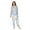 Peach and Blue Rhombus, variant on 1 Piece Adult Onesie Pajamas Cozy & Loose-Fit Sleepsuit Loungewear with Pockets Small Watercolor Splashes and Dots X-Small