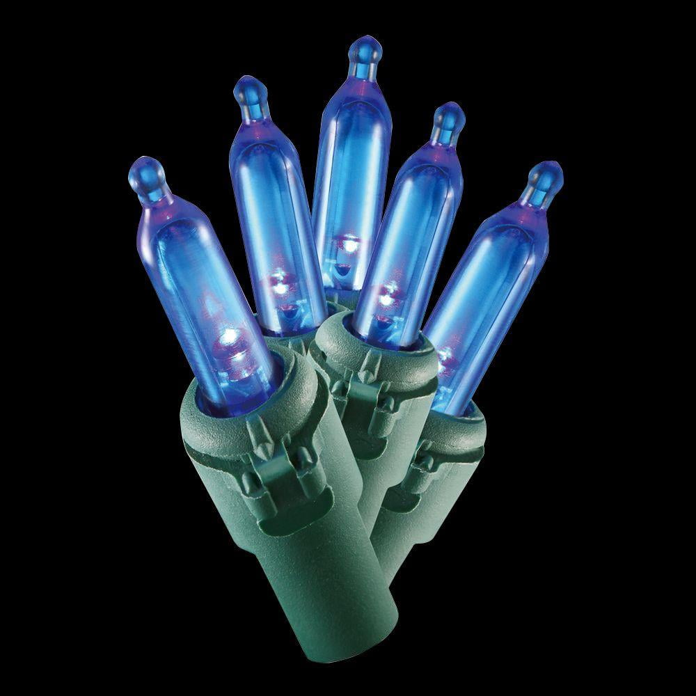 Home Accents Holiday 100Light Blue Mini LED Light Set TY100SMBLS