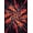 Orange Magenta Blue Black, Pattern 17, variant on ODIKA 8'x10' Washable Area Rug Durable, Non-Slip Volcano Crimson Deep Flow Cracked Rock Formation Vortex Pile for Living Room, Under Sectional, Family