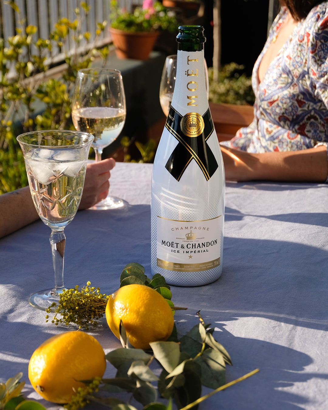 Moet & Chandon Ice Imperial French Champagne Glass Bottle 750ml