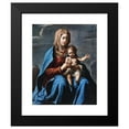 thumbnail image 2 of Francesco Cozza 15x18 Black Modern Framed Museum Art Print Titled - Madonna and Child (1630s), 2 of 5