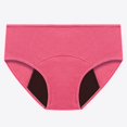 thumbnail image 7 of Leak Proof Underwear for Women, Audhol Women's Plus Size Underwear Physiological Pants Cotton Pants Leggings Womens Period Underwear Hot Pink E, 7 of 7