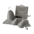 thumbnail image 5 of Pitycbo 5 Pieces Sauna Hat Set Portable Headgear Wool Bath Accessories Russian Bath grey, 5 of 9