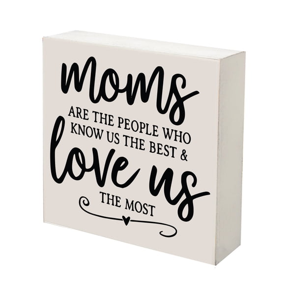 Inspiring Modern Framed Shadow Box 10x10 Moms Are The