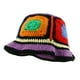 thumbnail image 1 of Sombrero-de-ganchillo-para-mujer-Sombrero-de-pescador-floral tejido-hecho a mano a cuadros-Sombrero-de-pescador-para-mujer-Otoño-Primavera-Invierno-Verano, 1 of 5