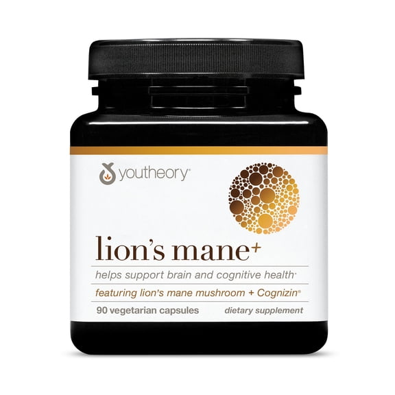 Youtheory Lion's Mane  Capsule 90 vegetarian capsules