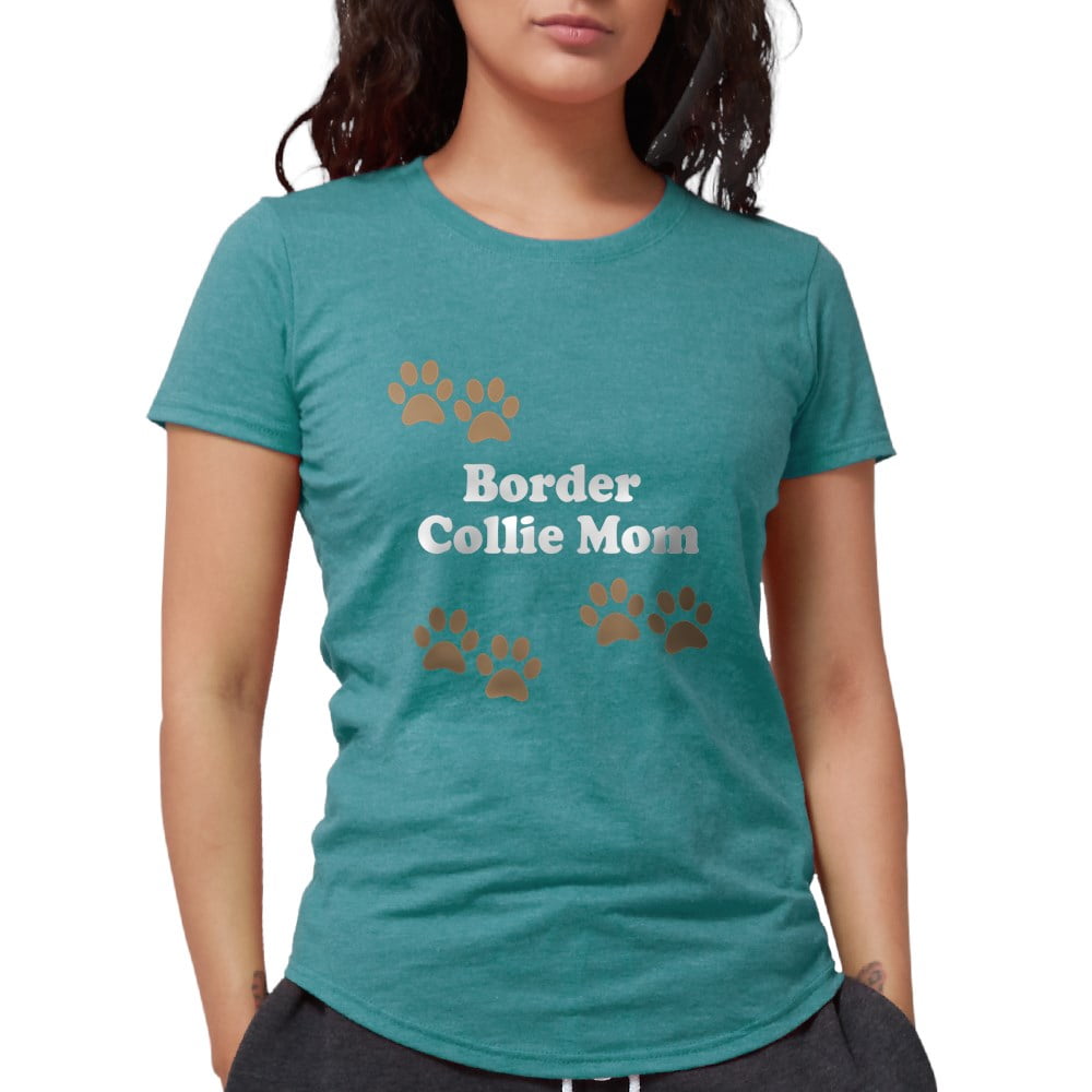 CafePress Border Collie MOM Baseball Shirt